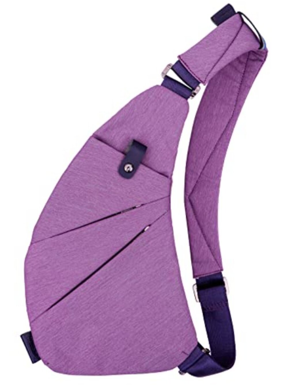 MRang Sling Crossbody Bag Waterproof Polyester Anti Theft Travel Purse